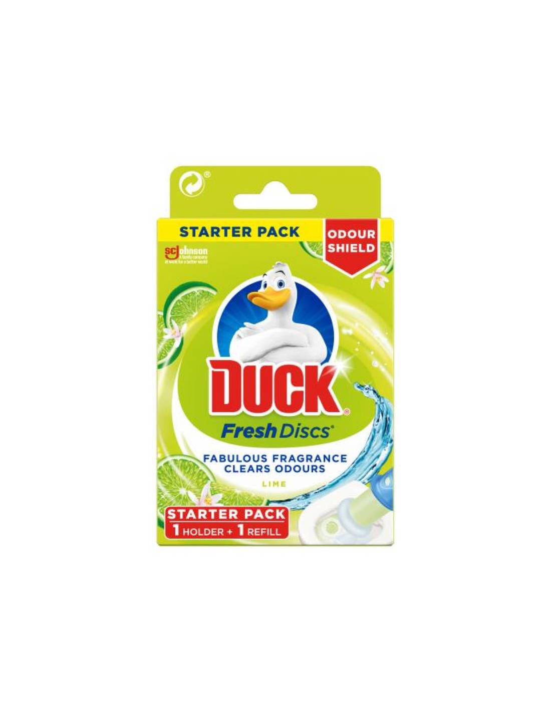 Duck TOILET DUCK DISCS UNIT LIME