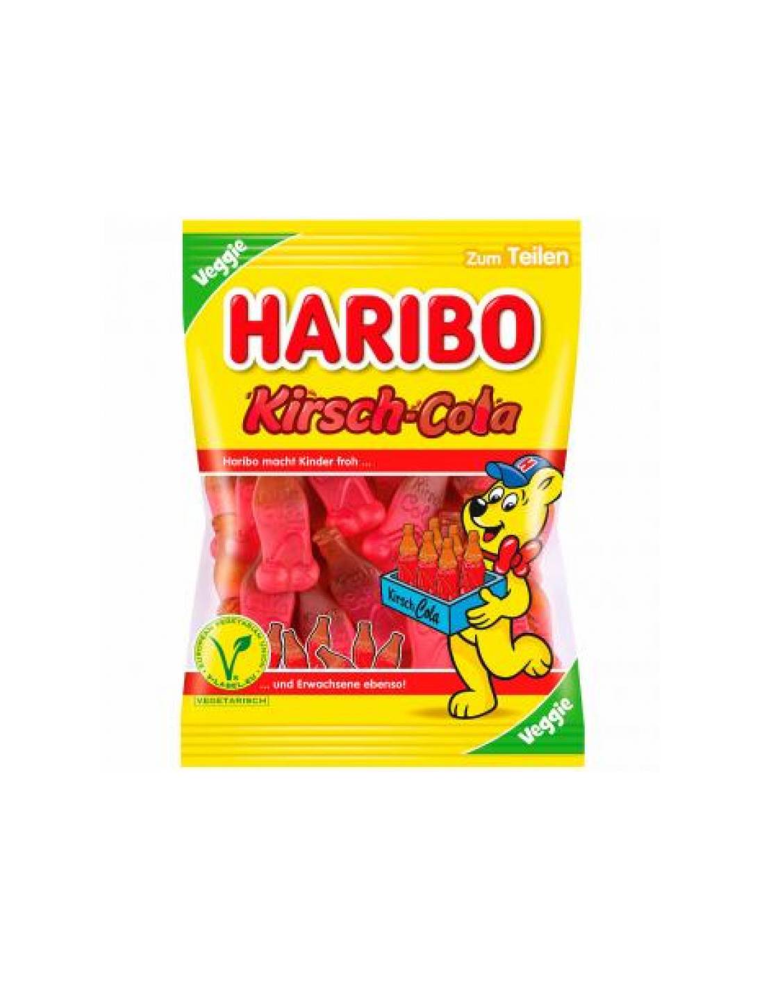 Haribo Kirsch-Cola Veggie jelly candies 175g