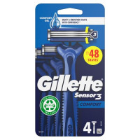 Vīriešu skuveklis Gillette Sensor 3 Comfort 4gab