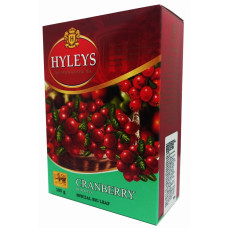 Hyleys liellapu melnā tēja ar dzērvenēm 100 g