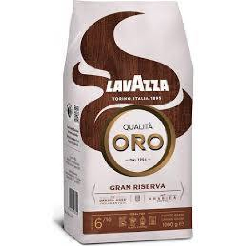 Lavazza Qualita Oro Gran Riserva kafijas pupiņas 1kg