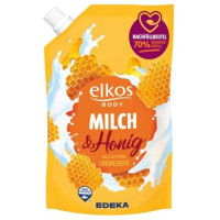 Elkos šķidrās ziepes ar pienu un medu 750 ml