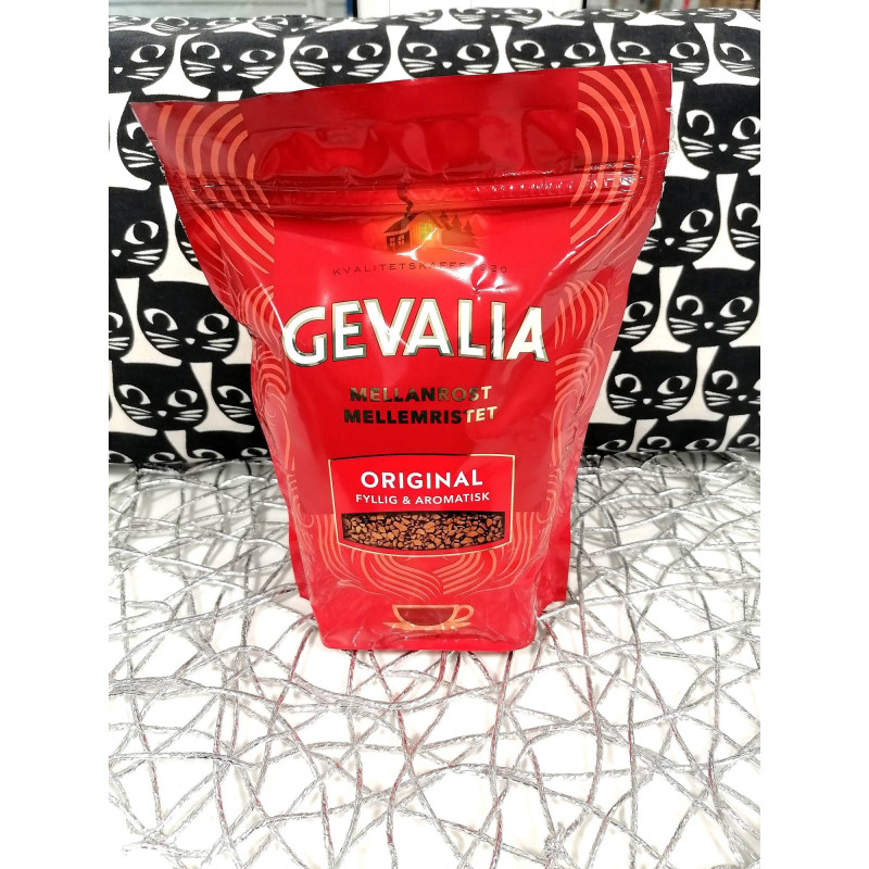 GEVALIA ORIGINAL  Fyllg&Aromatisk šķīstošā kafija 200g