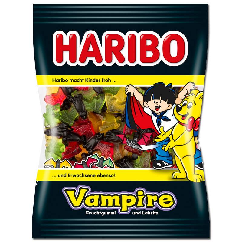 Haribo Vampire želejveida konfektes 175g