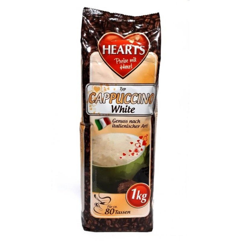 Hearts kapučīno White1kg