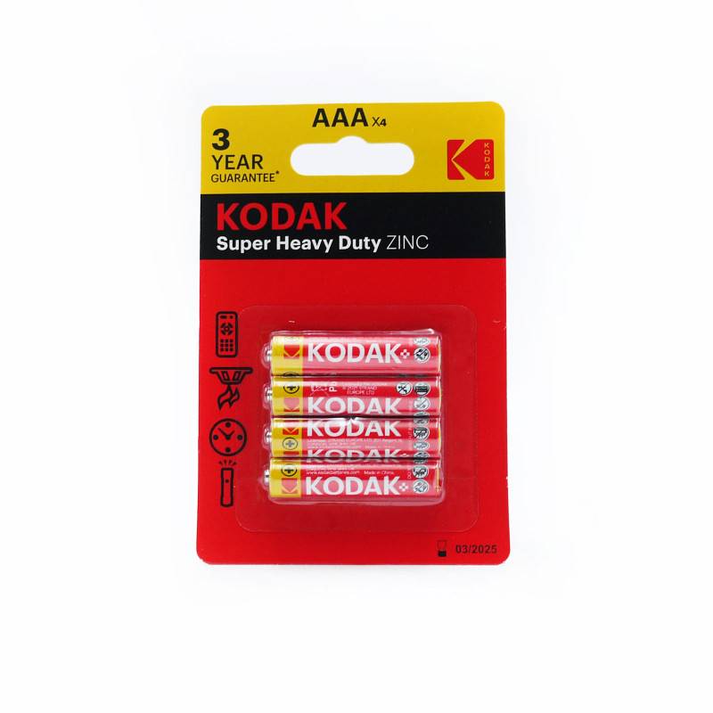 Kodak Zinc baterijas AAA 4gab.