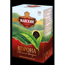 Tēja MAJSKIJ beramā, "Korona" 200 g