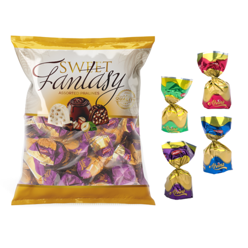 Šokolādes konfektes Alvina Sweet Fantasy 1kg