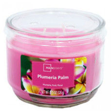 Mainstays svece 3 dakti PLUMERIA PALM 326g