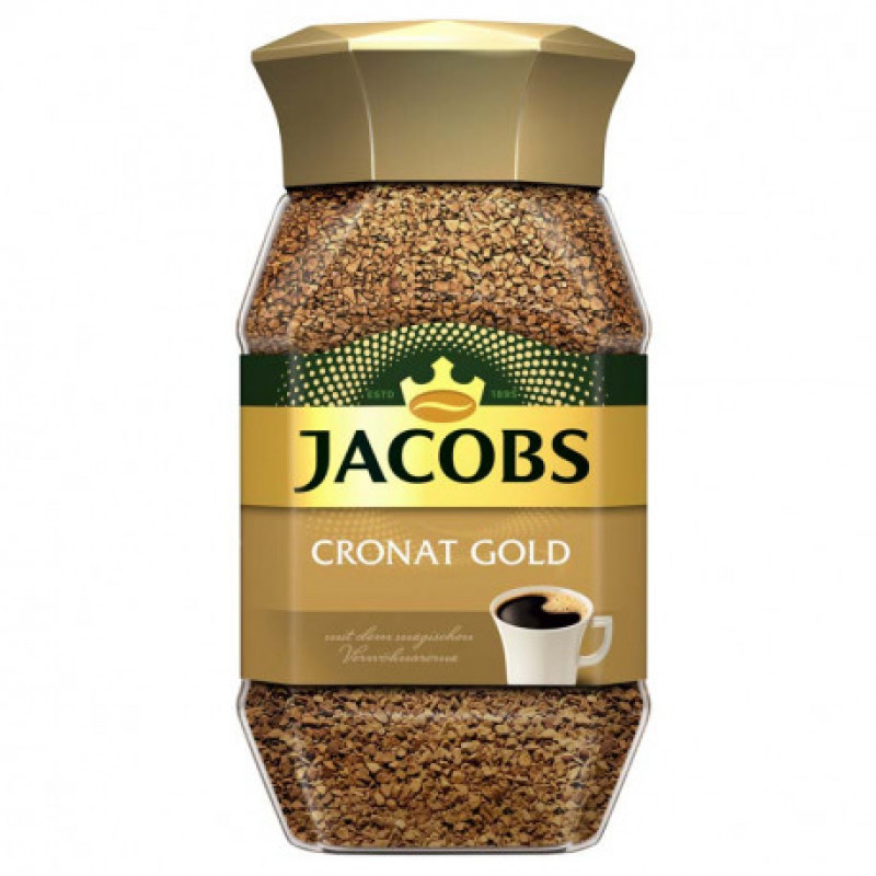 Jacobs cronat gold šķīstoša kafija 200g