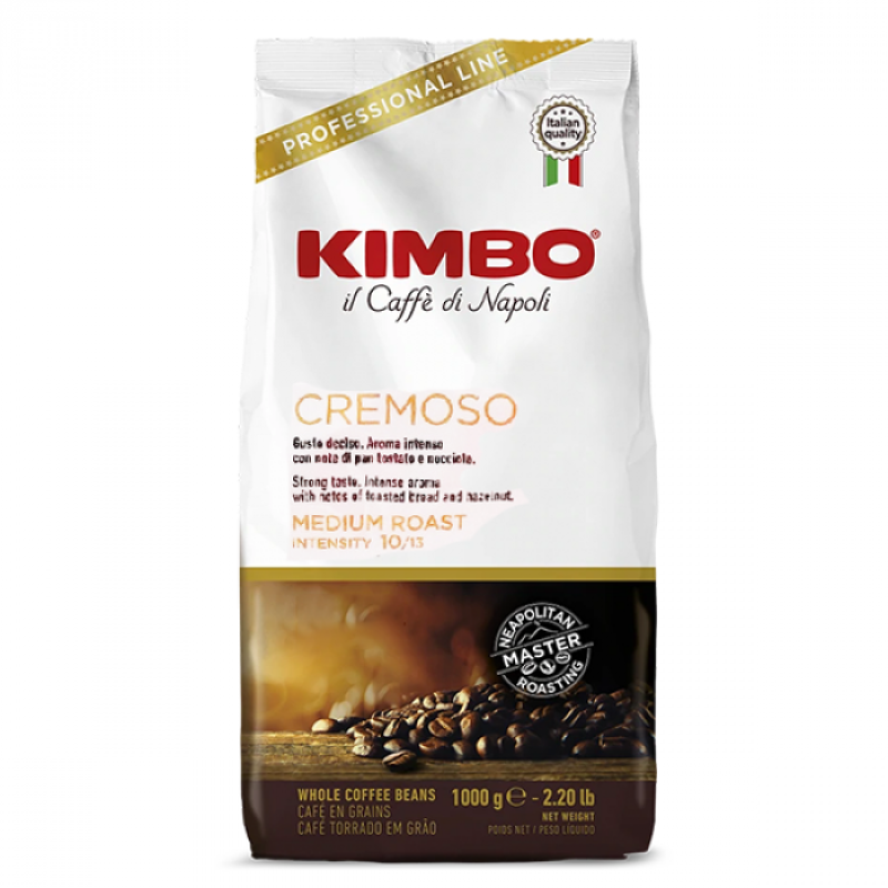 Kimbo cremoso kafijas pupiņas 1 kg