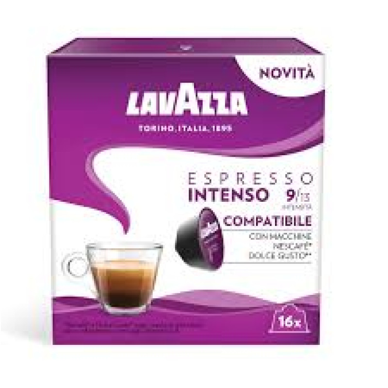 Lavazza dolce gusto espresso intenso kafijas kapsulas 16 gab