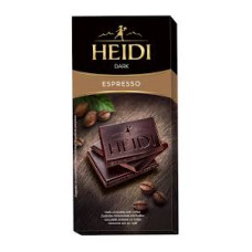 Heidi tumšā šokolāde Espresso 80g