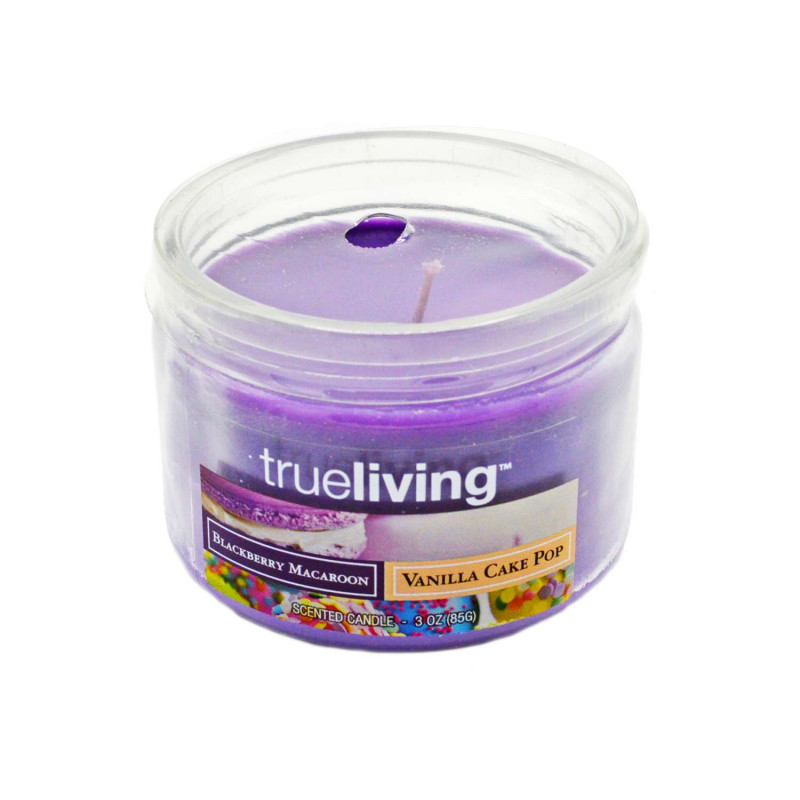 Trueliving svece  Blackberry Macaroon 85g