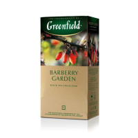 Greenfield "Barberry Garden" melnā tēja 25x1.5g
