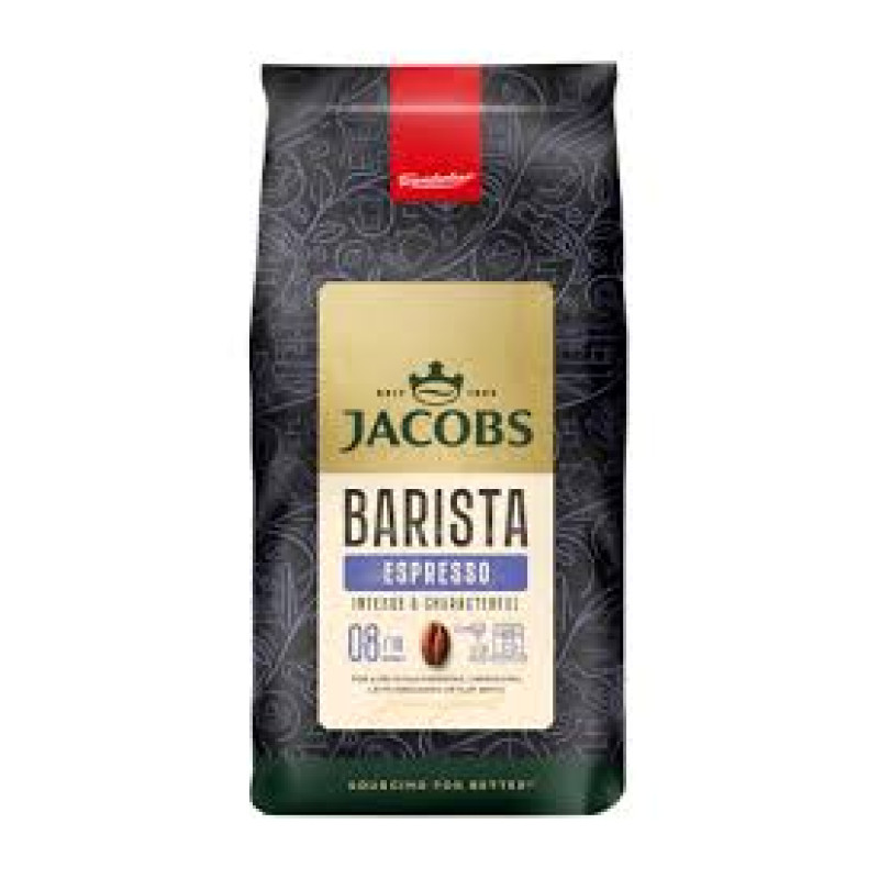 Jacobs barista editions espresso kafijas pupiņas 1 kg.