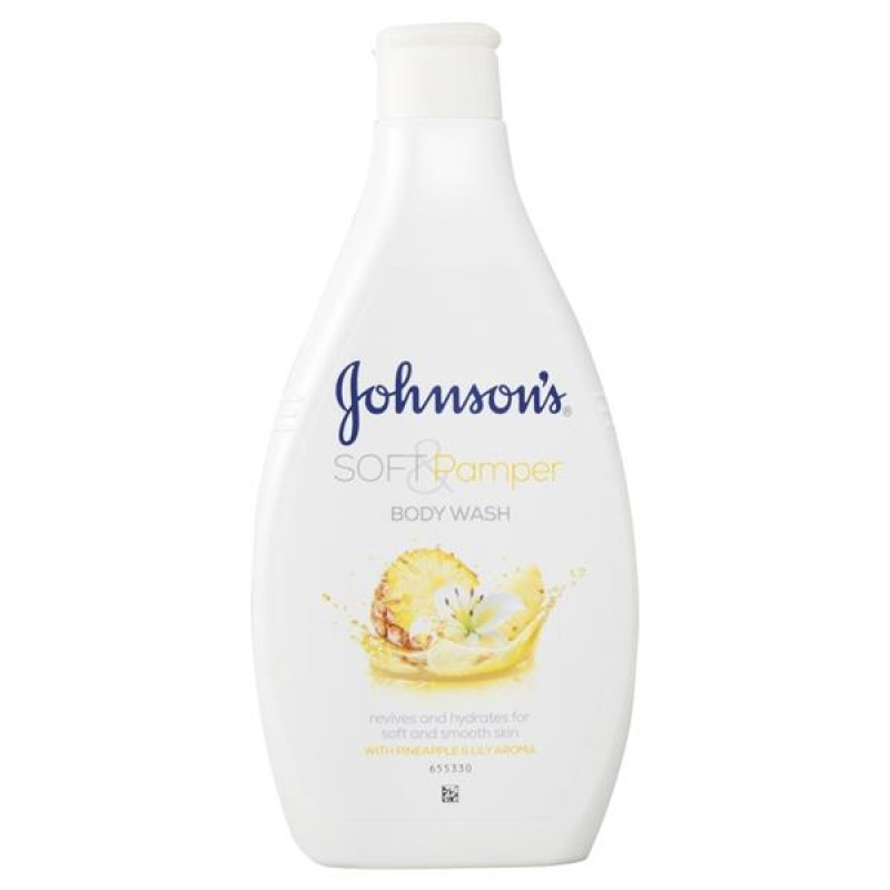 Johnsons dušas želeja Soft Pamper  400ml