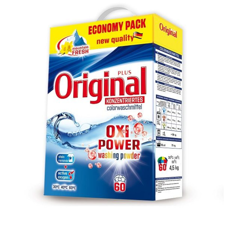 Original veļas mazg. pulveris 60 mazg. 4,5kg (color)