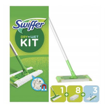 Swiffer grīdas komplekts, 8 sausas/3 mitras lupatiņas