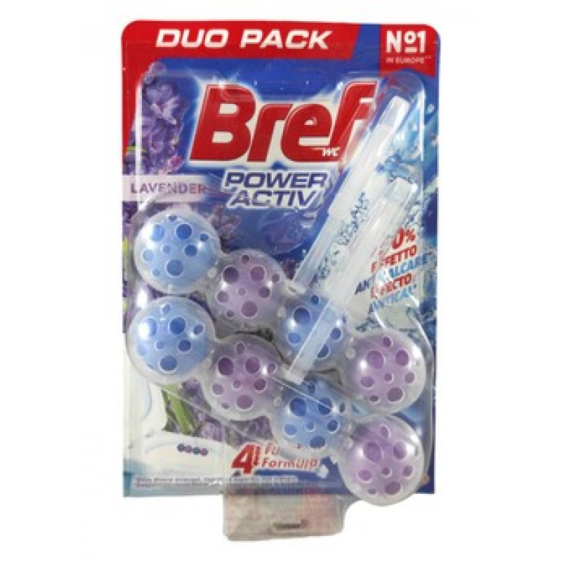 Bref tualetes poda atsvaidzinātājs 2x50g Lavender