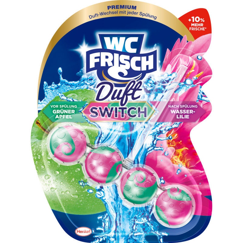 Wc Frish WC Frisch ābolu-ūdensrozes tualetes pakaramais 50g