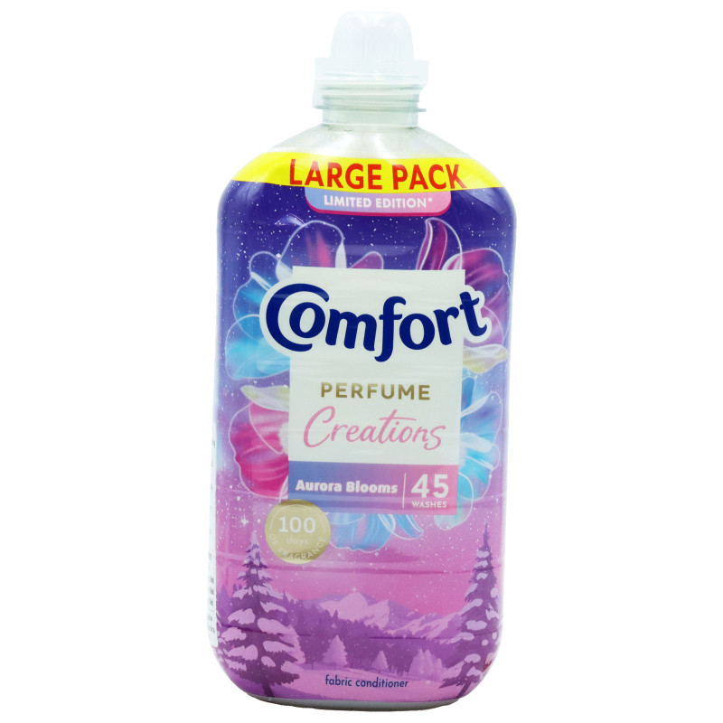Comfort Creations veļas mīkstinātājs Aurora Blooms1350ml 45mazg.reizēm