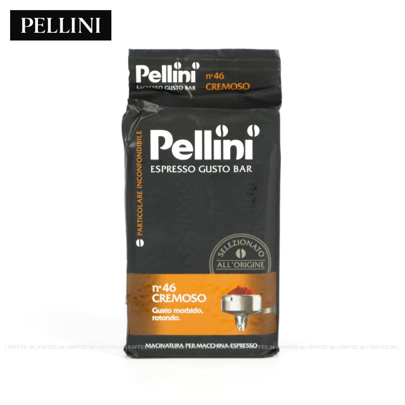 Pellini Nr. 46 Espresso gusto bar Cremoso maltā kafija 250g.