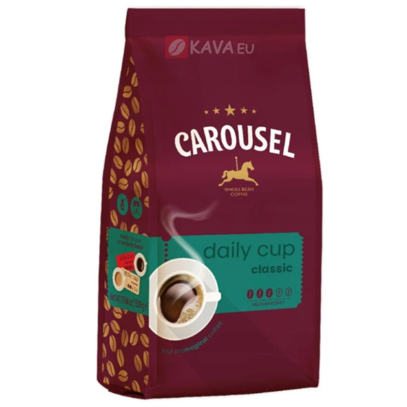 Carousel CLASSIC kafijas pupiņas 1kg