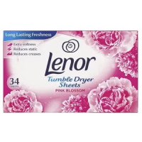 Lenor salvetes veļas žāvētājam Pink Blossom 34gb