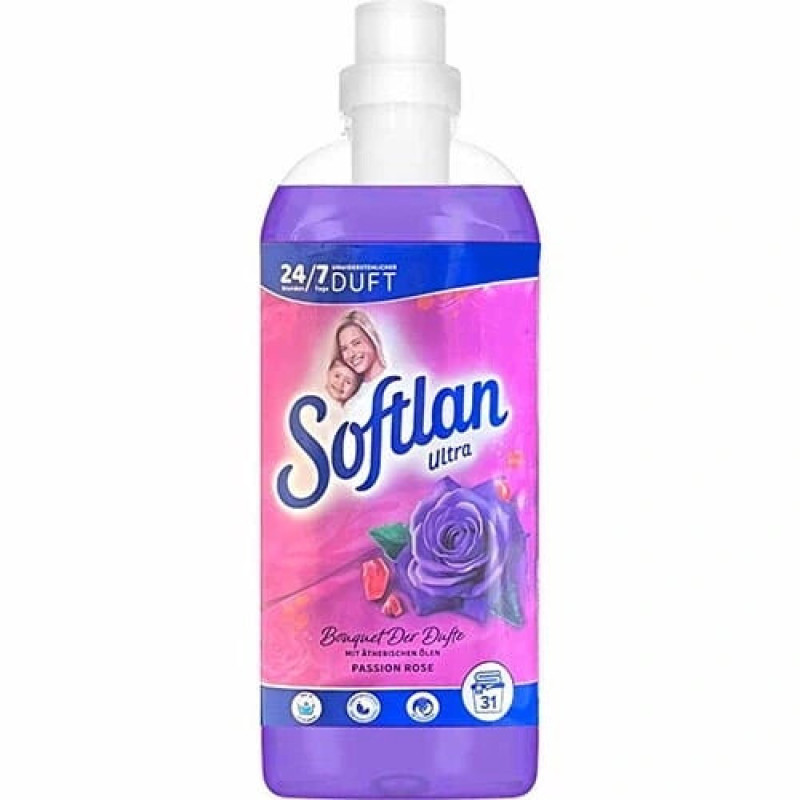 Softlan Passion Rose veļas mīkstinātājs 31 m/r 0,65L