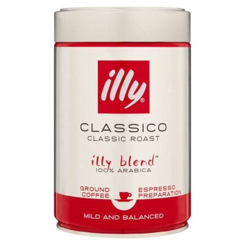 Illy espresso classico classic roast tin malta kafija 250 gr