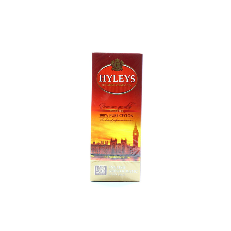 Hyleys ENGLISH ARISTOCRATIC  melnā tēja paciņas 25x2g