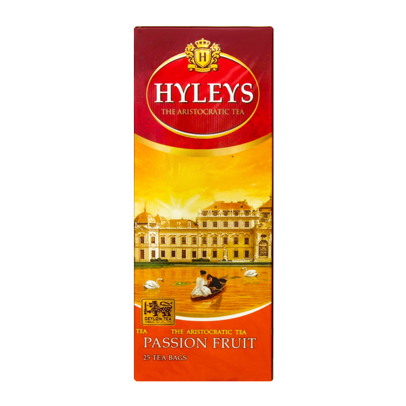 Hyleys PASSION FRUIT melnā tēja paciņas 25x1.5g