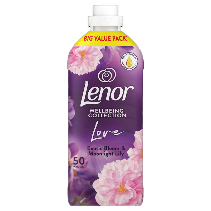 Lenor veļas mīkstinātājs Exotic Bloom & Moonlight Lily 1.65L 50 m/r