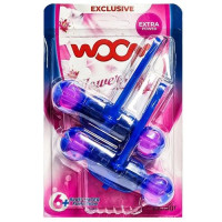 Woom Bluewater  tualetes pakaramie Ziedi (nokrāso ūdeni zilā krāsā) 2x 55g