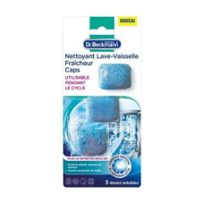 Dr.backmann Dr.Beckmann trauku mazgājamo mašīnu tīrīšanas līdzeklis 3 tab.