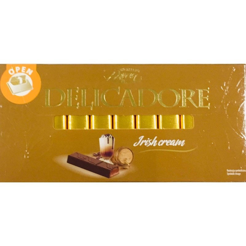 Excellent Baron Delicadore Irish Cream šokolāde ar īru liķiera garšas pildījumu 200g