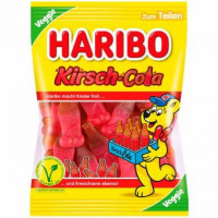 Haribo Kirsch-Cola Veggie želejveida konfektes 175g