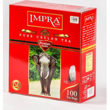 Чай черный Impra Ceylon Premium в пакетиках 180г 100шт