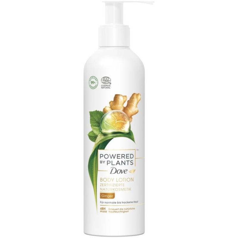 Dove ķermeņa losjons Powered by Plants Ginger 250ml