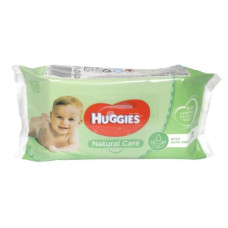 HUGGIES детские Влажные салфетки 56шт. NATURAL CARE