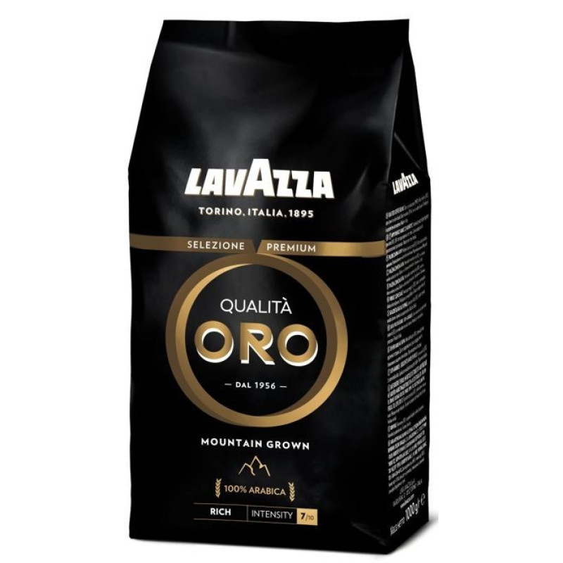 Lavazza Qualita Oro kafijas pupiņas Mountain Grown 1 kg