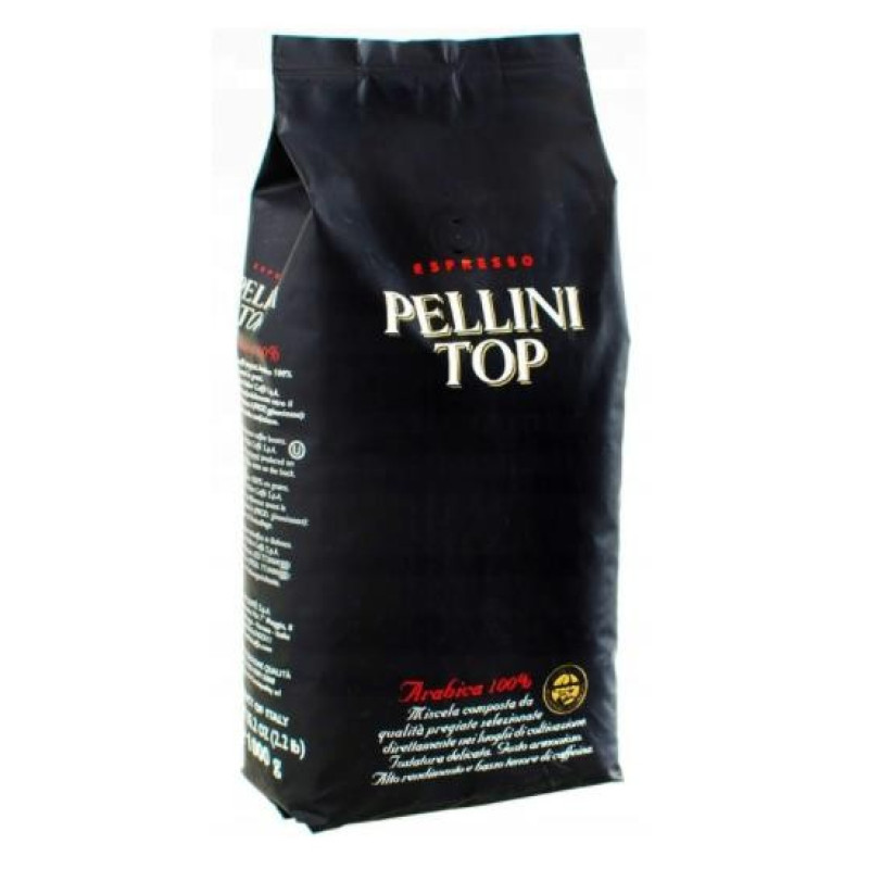 Pellini TOP 100% arabica kafijas pupiņas 1 kg