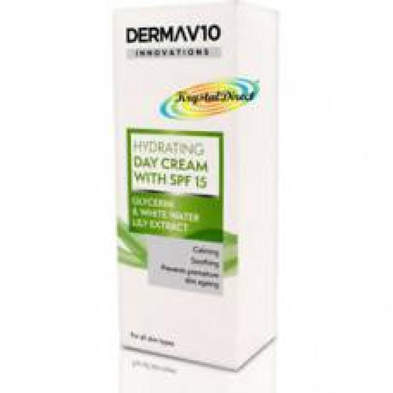 DERMA V10 Q10 inovatīvs mitrinātājs SPF15 50ml