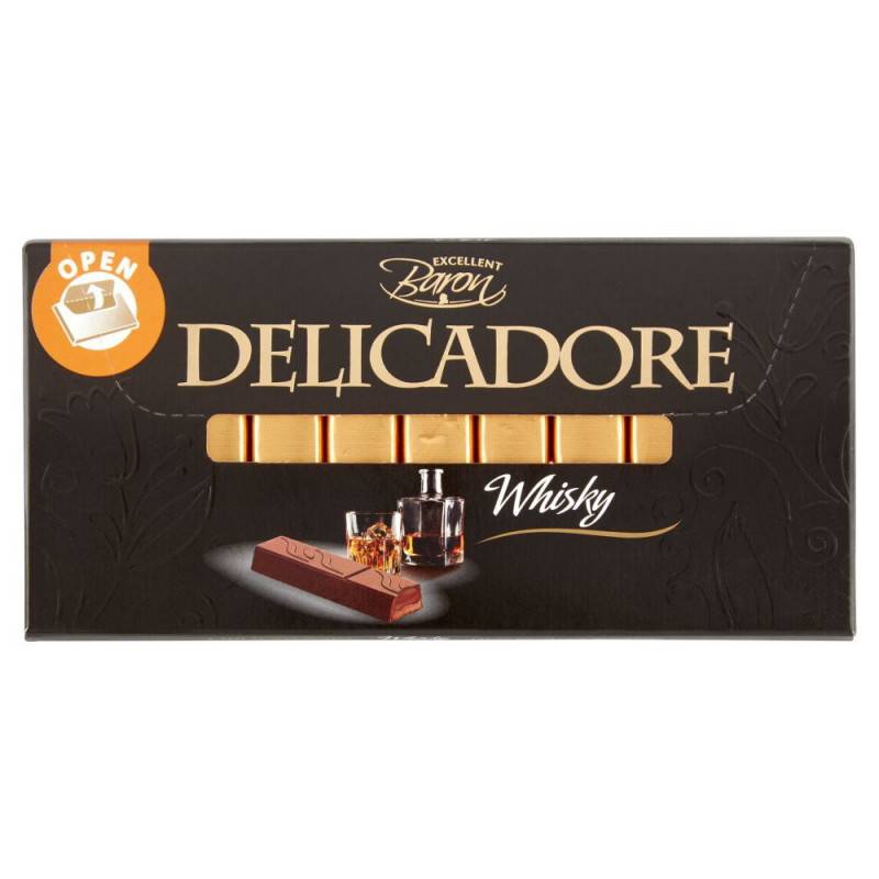 Excellent Baron Delicadore šokolāde ar Whisky garšas pildījumu 200g