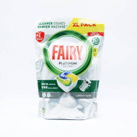 Fairy kapsulas trauku mazgāšanai Platinum Lemon 51gab.