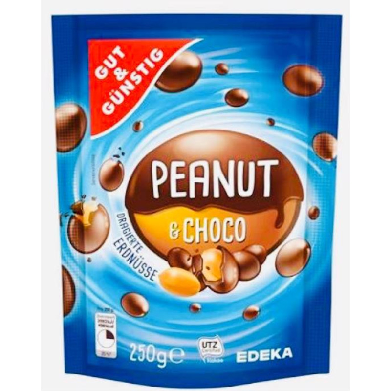 GG Peanut & Choco 250g zemesrieksti šokolādē