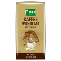 GINA ORIGINALE  KAFFEE WIENER ART kafijas pupiņas 1kg