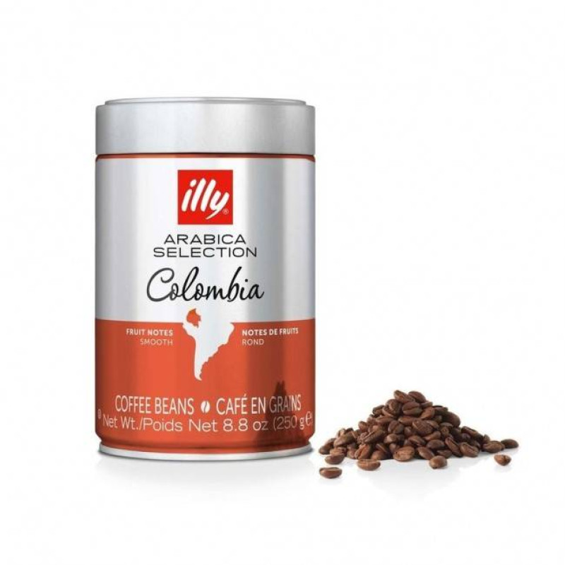 Illy arabica selection Colombia kafijas pupiņas 250g