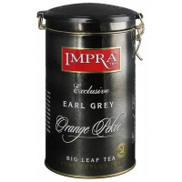 Impra Exclusive Earl Grey beramā lielo lapu melnā tēja ar rudzupuķu ziedlapiņām un bergamoti 250g